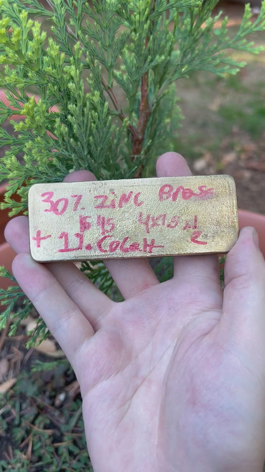 Brass with 1% cobalt